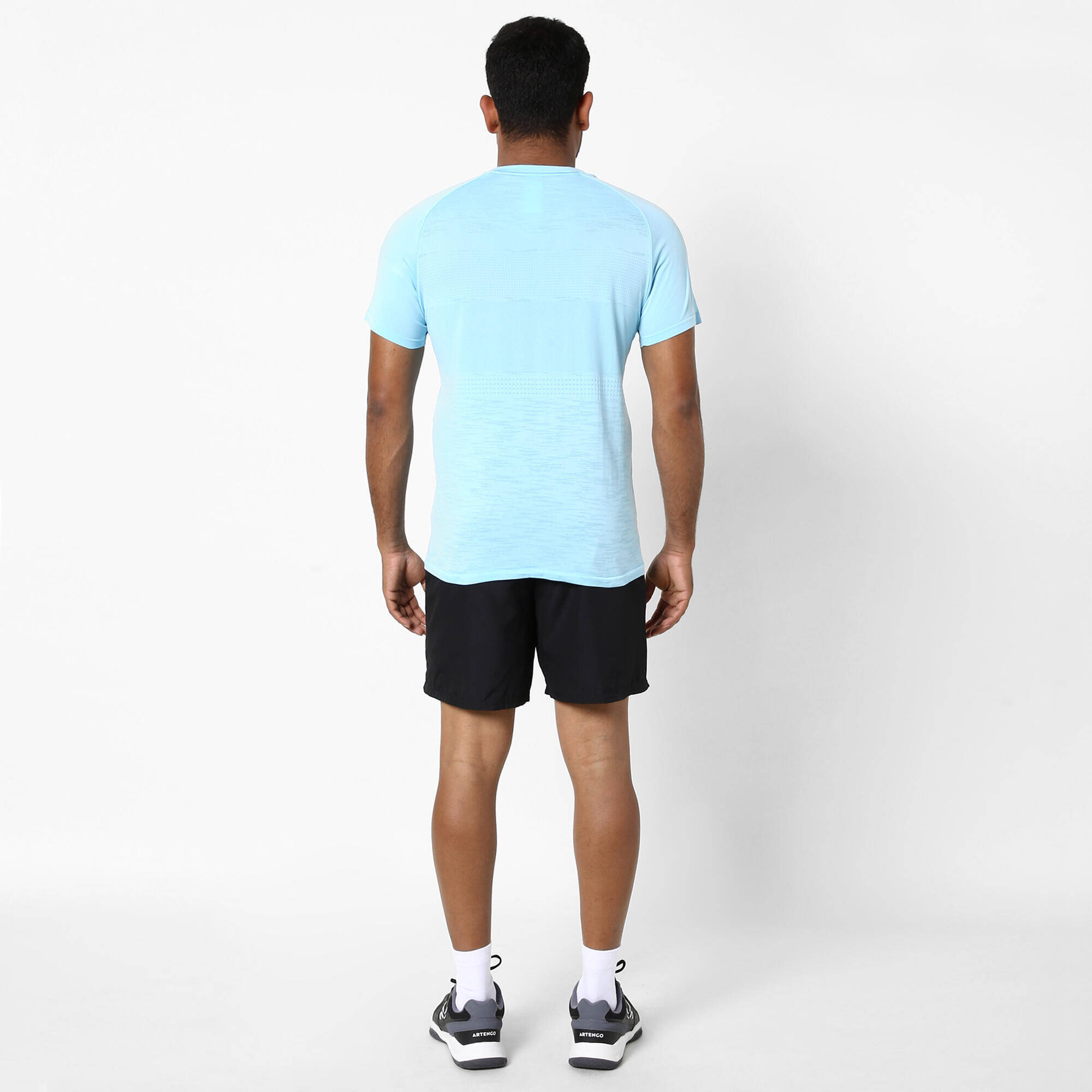 Men Tennis T-Shirt Soft Plus - Blue -  5