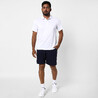 Men Tennis T-Shirt Polo Dry 100 White