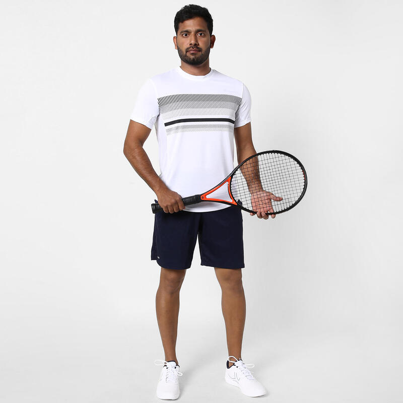 Erkek Tenis Şortu - Lacivert - Essential+