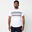 Camiseta de tenis manga corta transpirable hombre Artengo TTS100 blanco