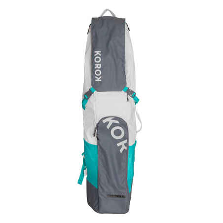 Kids'/Adult Medium Volume Field Hockey Stick Bag FH540 - White/Turquoise