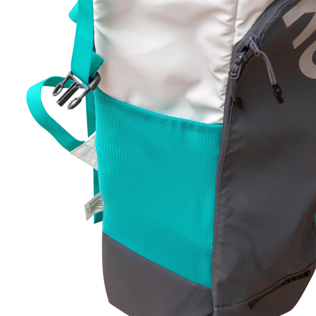 Kids'/Adult Medium Volume Field Hockey Stick Bag FH540 - White/Turquoise