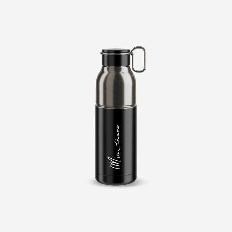 Isothermal Stainless Steel Cycling Water Bottle 550 ml Mia Thermo - Black