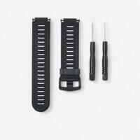KIPRUN GPS 500 BY COROS watch strap BLACK GREY 