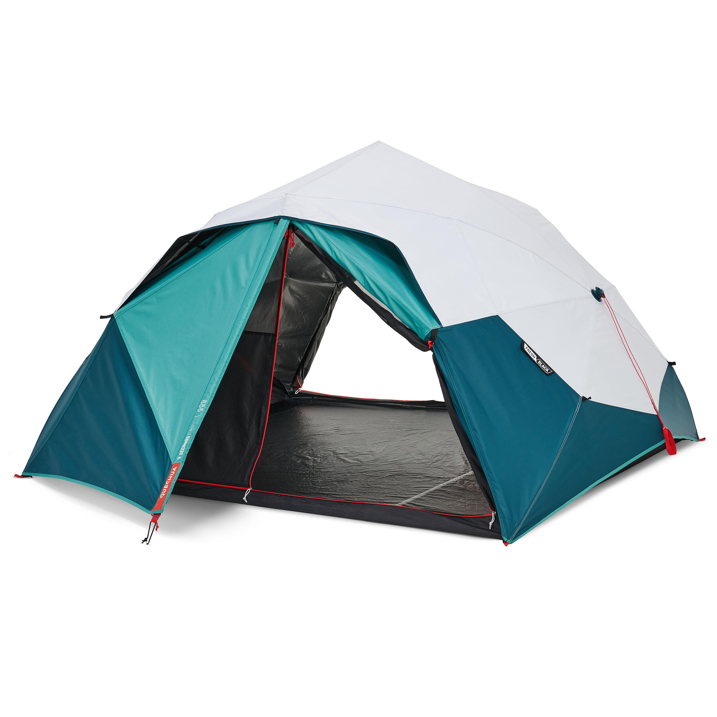 3-person 2 Seconds Easy Fresh & Black Camping Tent - Blue