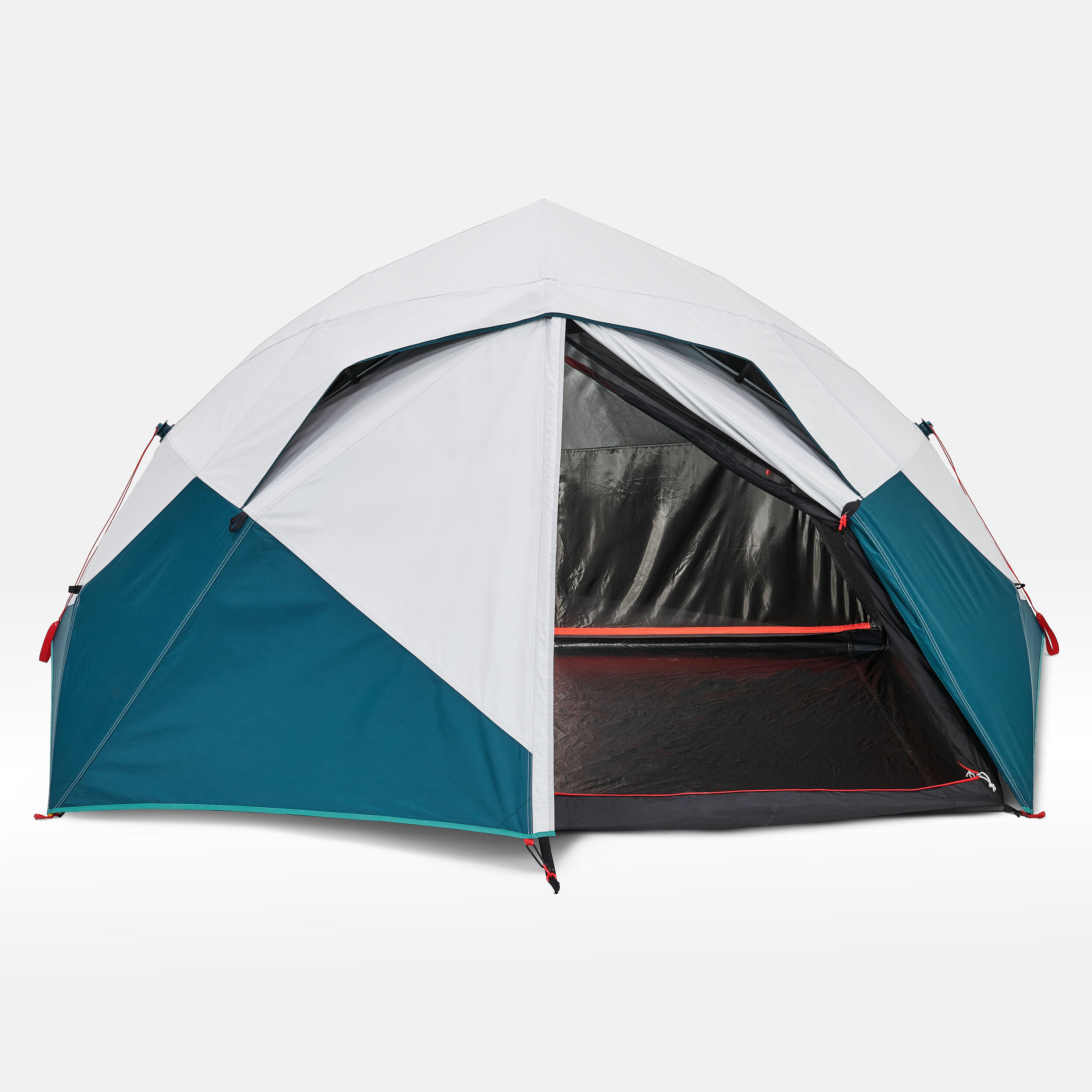 3-Person Camping Tent, 2 Seconds Easy Fresh & Black - QUECHUA
