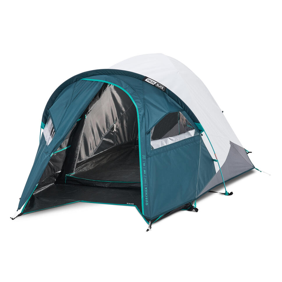 Namiot kempingowy Quechua MH100 XL Fresh&Black, 2-osobowy