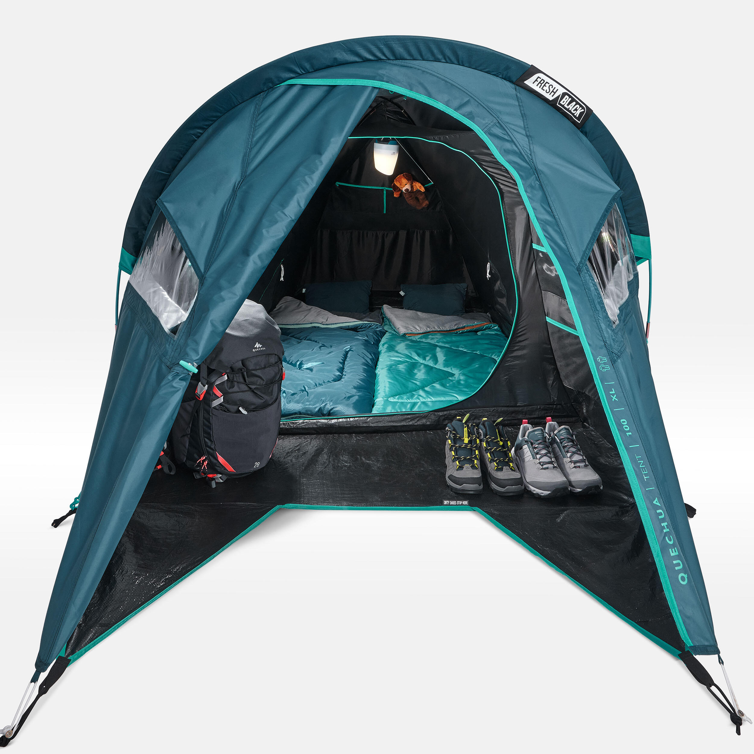 Camping Tent 2-person, MH 100 - QUECHUA