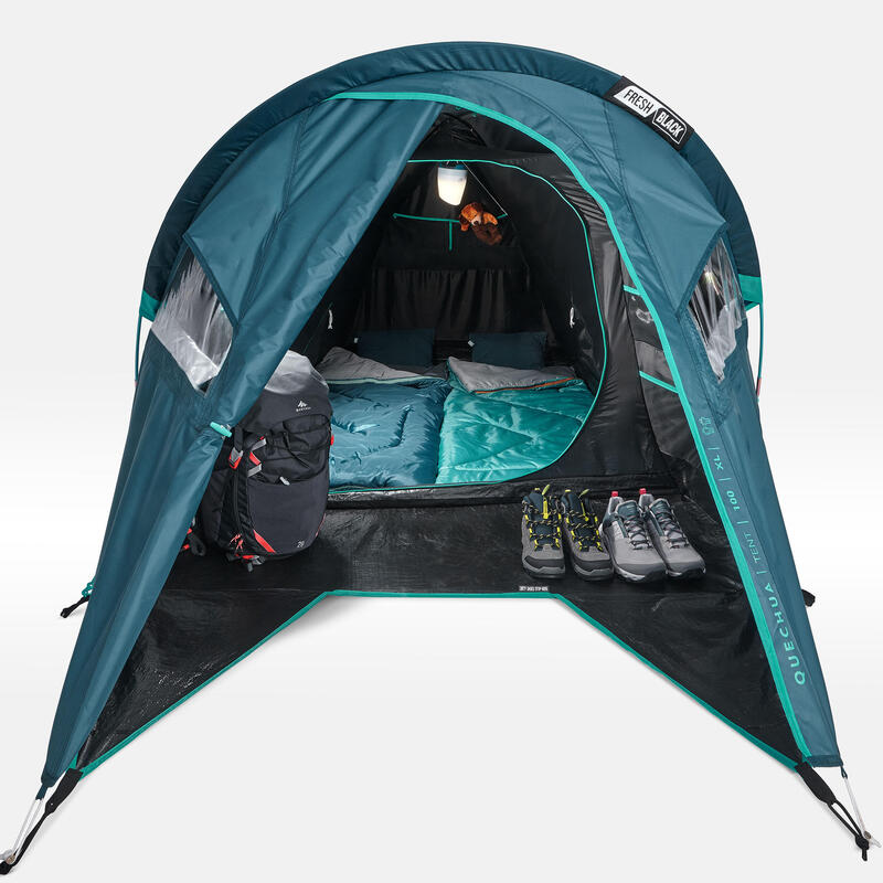 Tente de camping - MH100 XL - 2 places - Fresh & Black