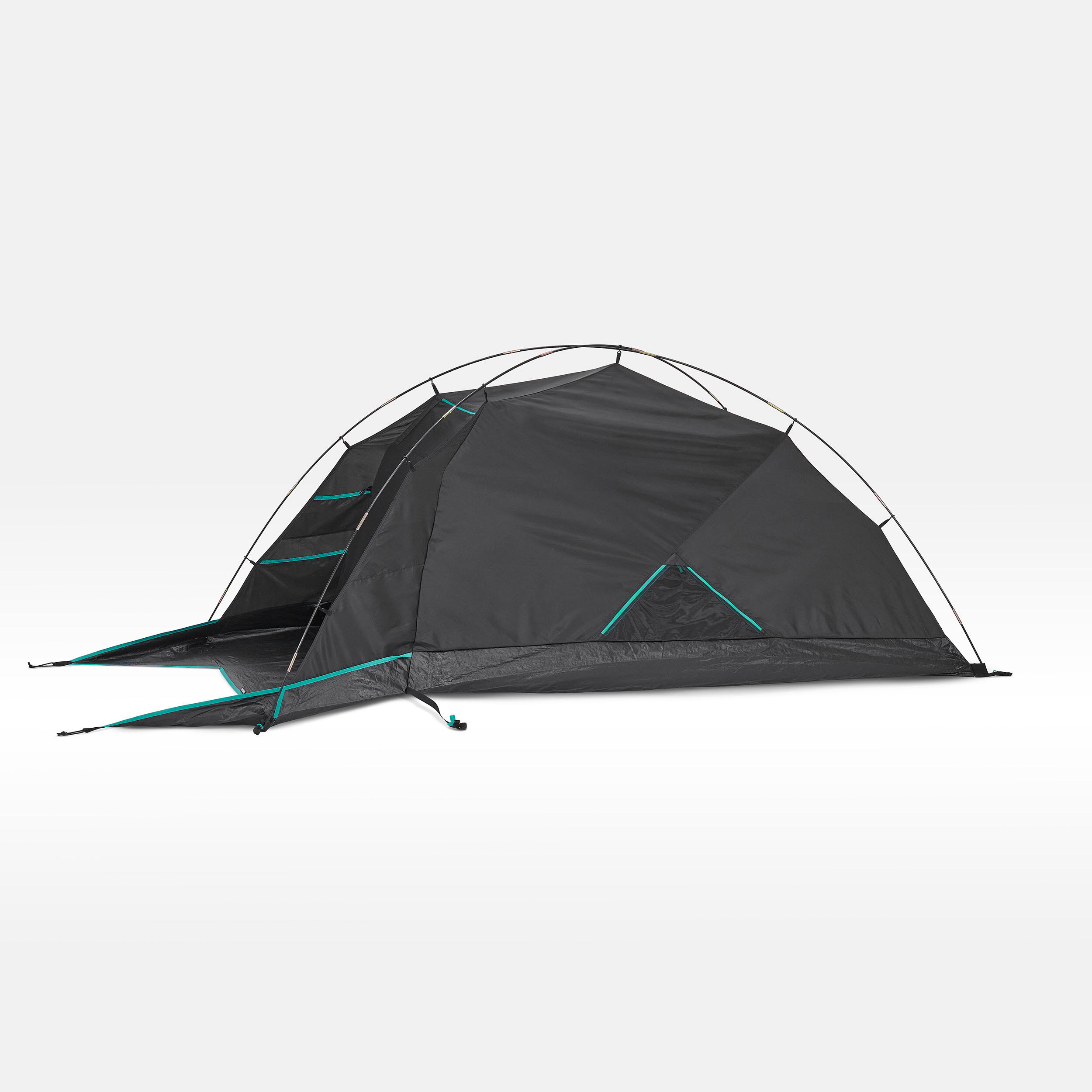 Kampeertent voor 2 personen MH100 XL Fresh & Black 14/19
