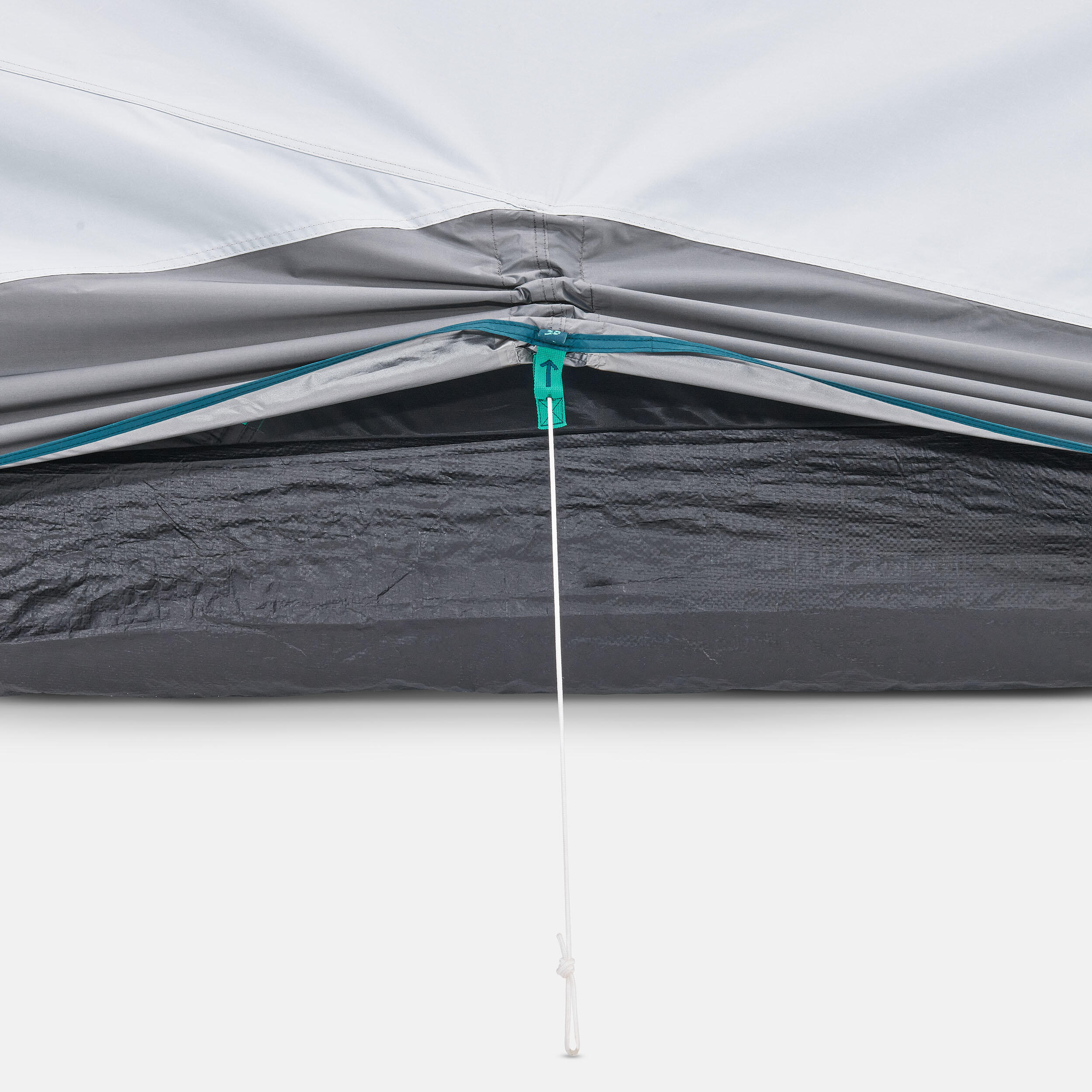 Camping Tent 3-Person, MH 100 XL Fresh & Black - QUECHUA