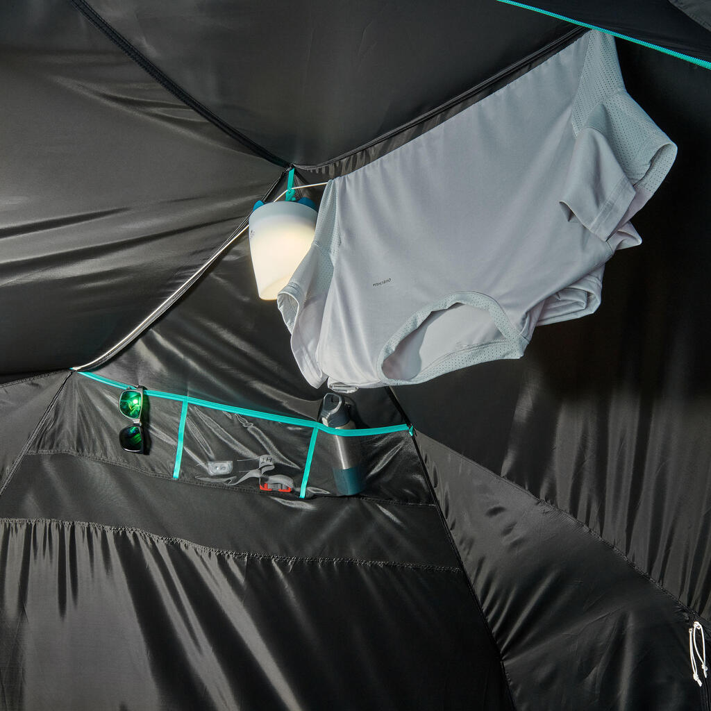 Trīsvietīga kempinga telts “MH100 XL” ar Fresh & Black tehnoloģiju