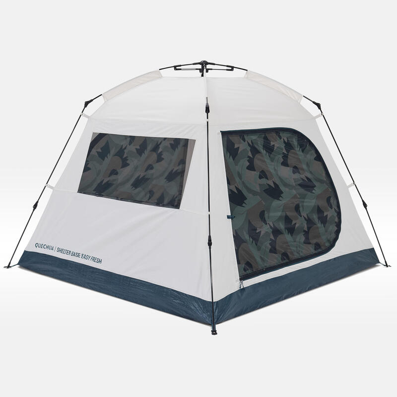 Abri de camping 4 places - Base Easy Fresh - polyvalent, instantané à arceaux