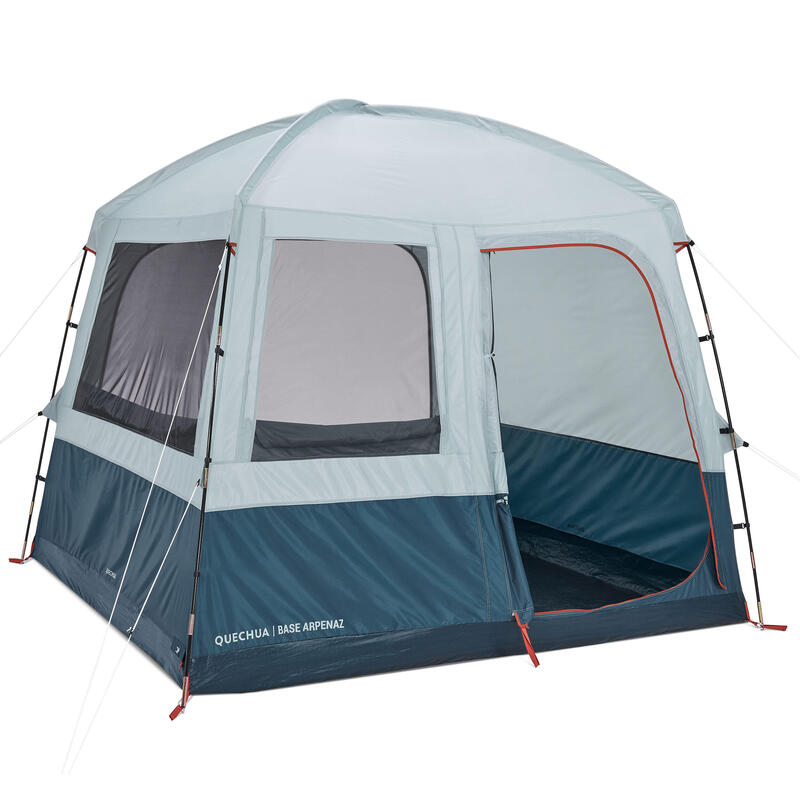 fusión Imaginativo resbalón Carpa plegable habitáculo 6 personas UPF30 Arpenaz Base M | Decathlon