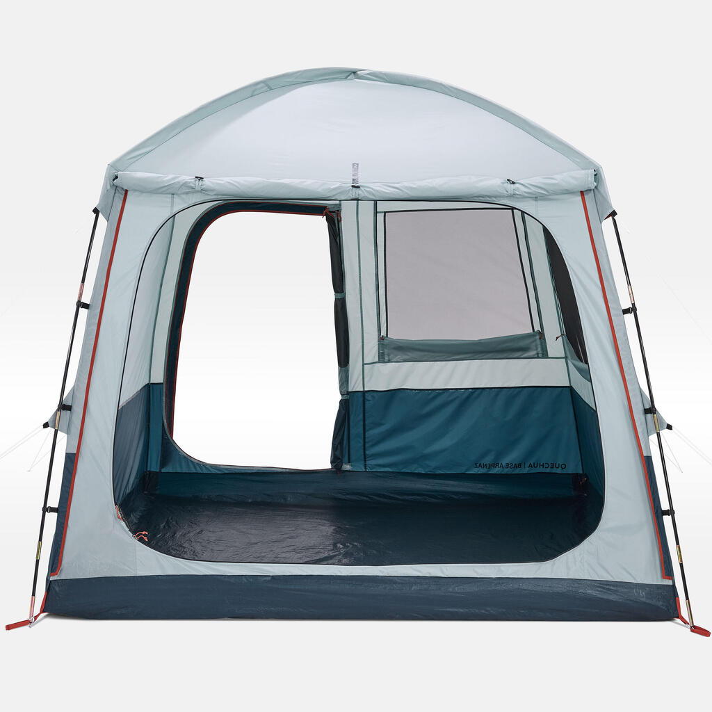 Camping Living Room with poles - Arpenaz Base M - 6-person