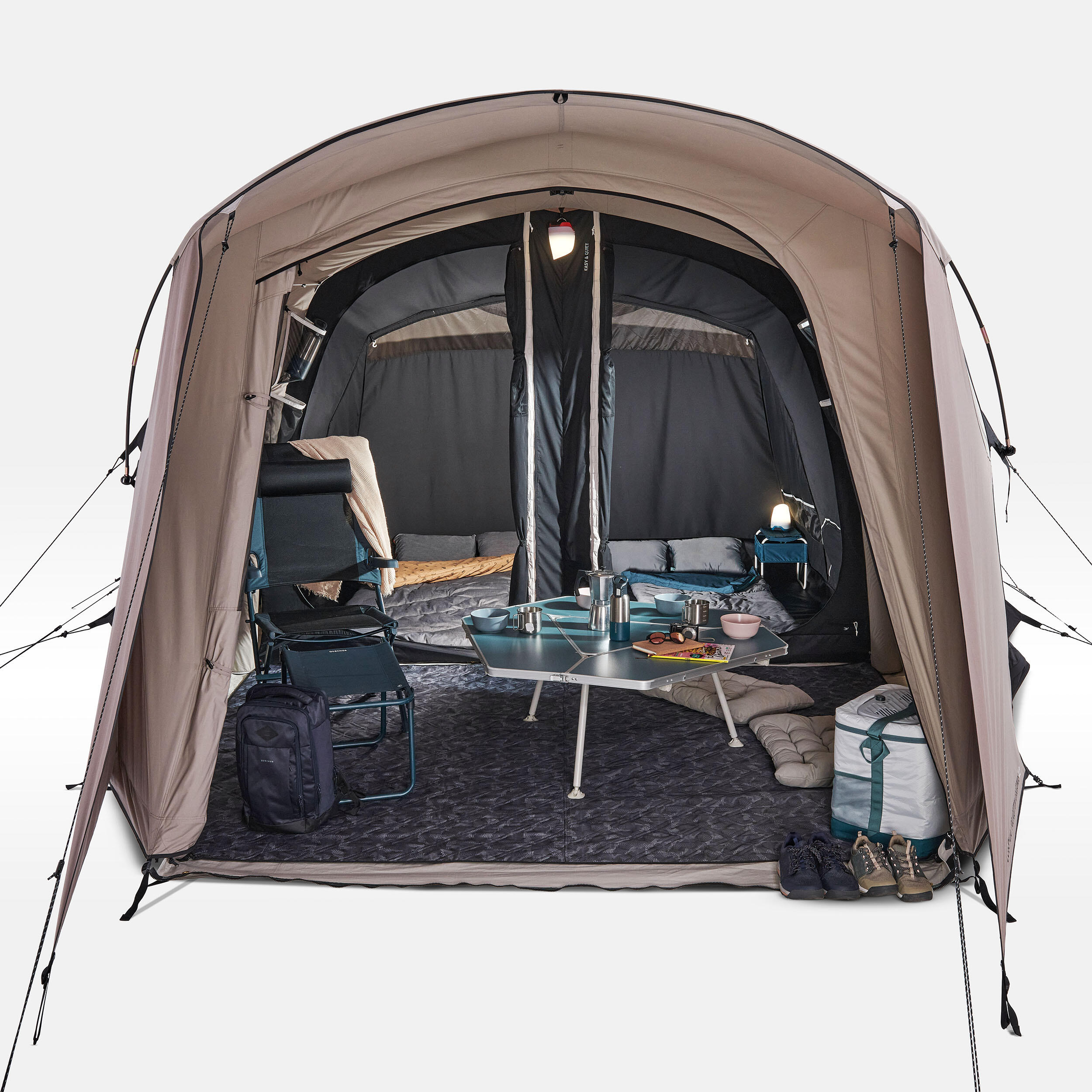 QUECHUA (ケシュア) 登山・ハイキング テント インフレータブル ポリ