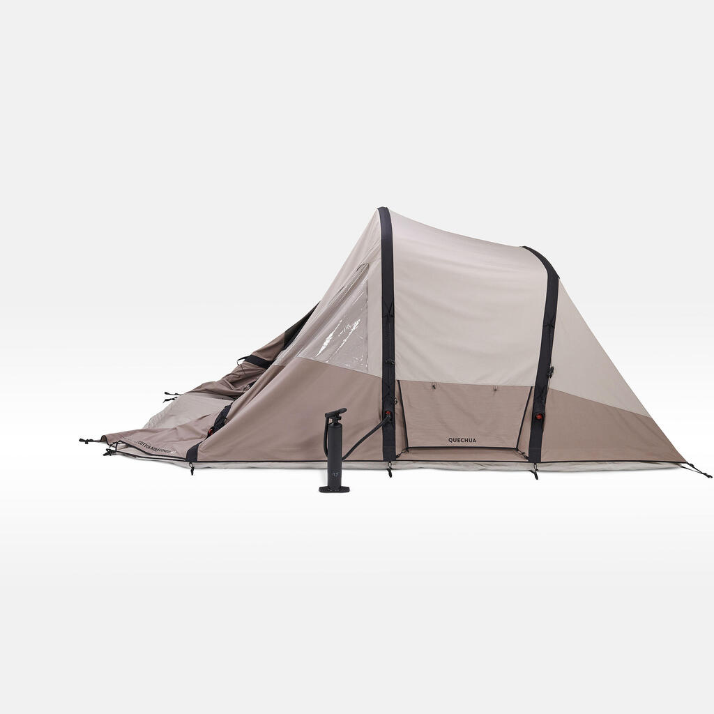 Šator za kampovanje AirSeconds 4.2 Polycotton sa 2 spavaonice za 4 osobe