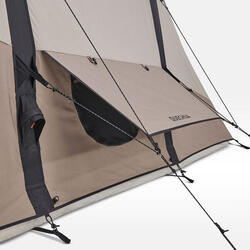 Uppblåsbart campingtält, AirSeconds 4.2 polyester/bomull, -4 pers., -2 sovutrym.