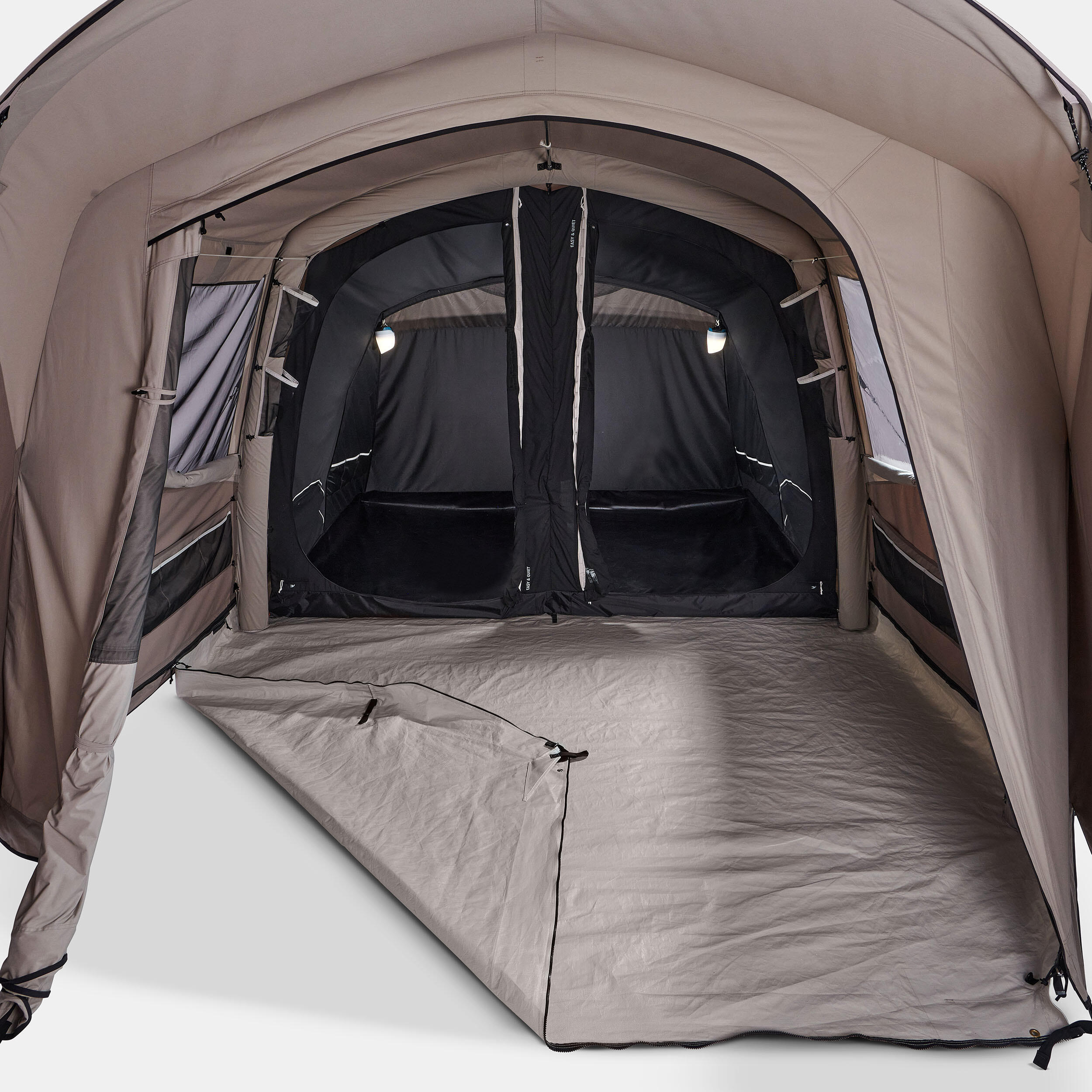 QUECHUA Náhradná podlaha do stanu Air Seconds 4.2 Polycoton bez · záber 3