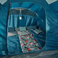 Camping tent with poles - Arpenaz 4.1 - 4 Person - 1 Bedroom