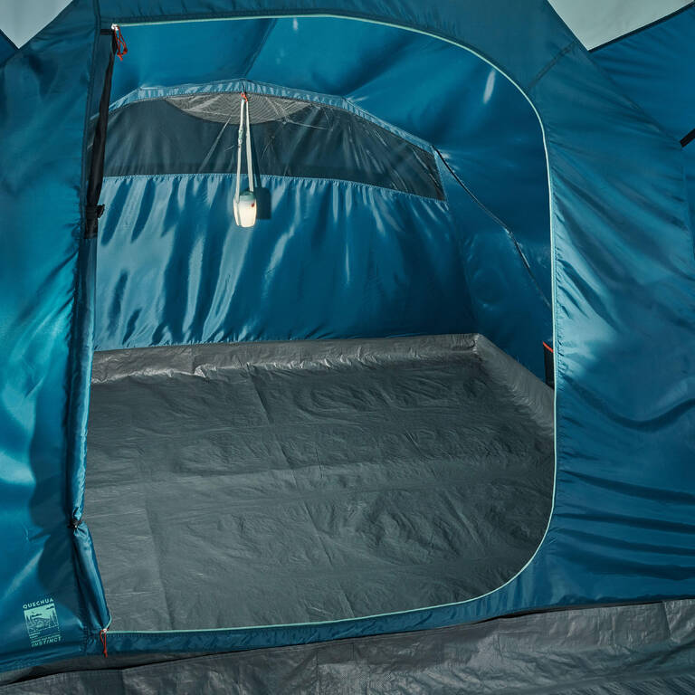 Tenda Camping Arpenaz 4.1 Kemah Keluarga 4 Orang - 1 Ruang Tidur - Hijau