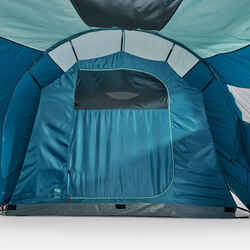 Camping tent with poles - Arpenaz 4.1 - 4 Person - 1 Bedroom