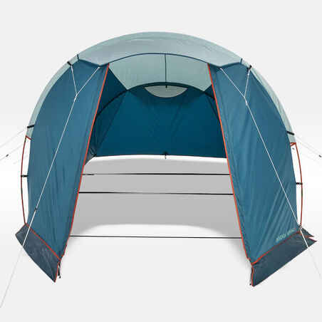 Camping tent with poles - Arpenaz 4.1 - 4 Person - 1 Bedroom