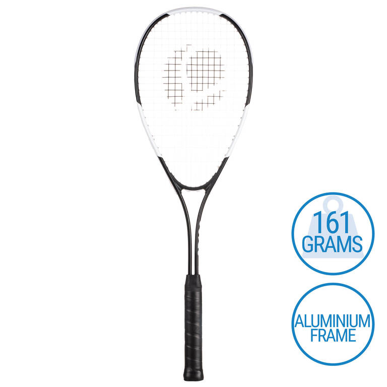 Adult Squash Racket SR100 Black