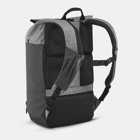 Рюкзак NH Escape Rolltop 23 NH500 л для туризму сірий