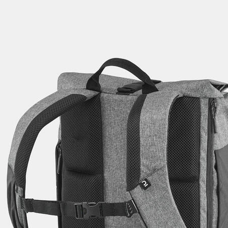 Рюкзак NH Escape Rolltop 23 NH500 л для туризму сірий