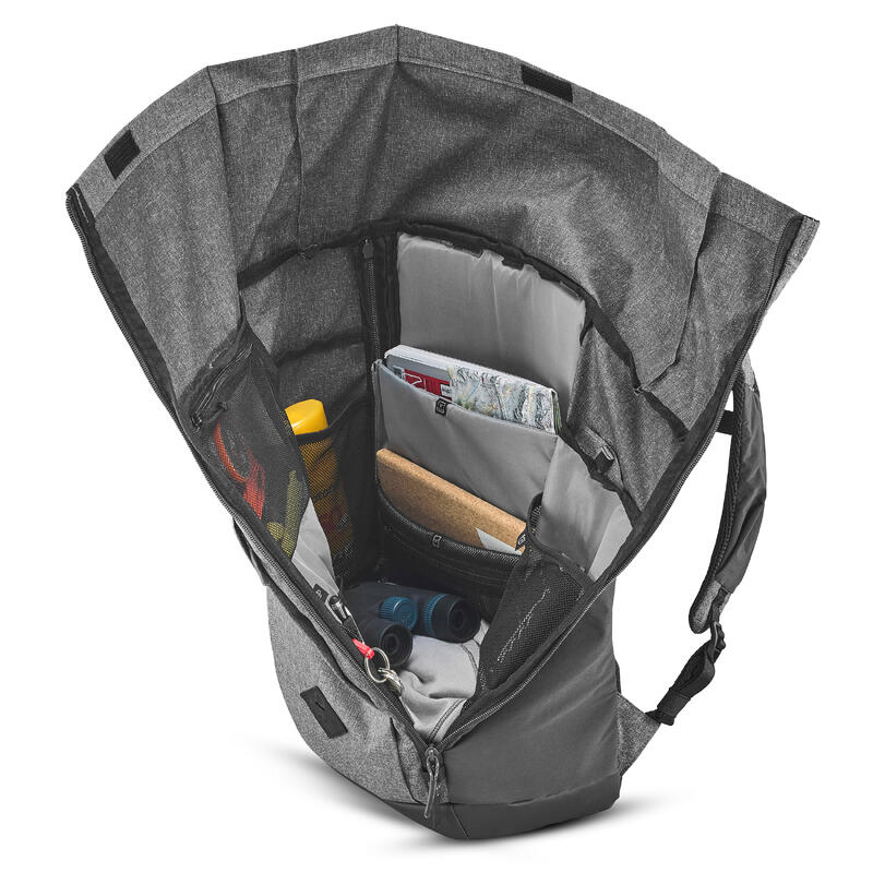 Rucsac de drumeție 23L, Escape 500 Rolltop gri
