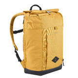 Adult Travel Backpack for Hiking 23L - Escape 500 Rolltop Yellow