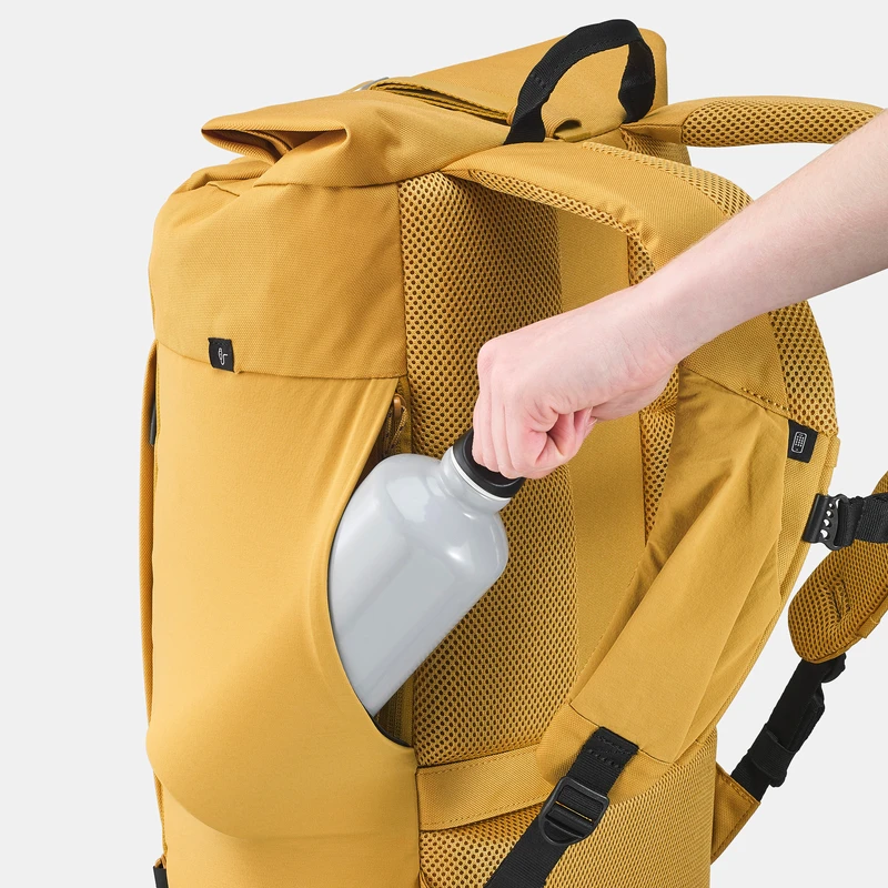 Рюкзак походный 23 л желтый NH ESCAPE 500 ROLLTOP Quechua