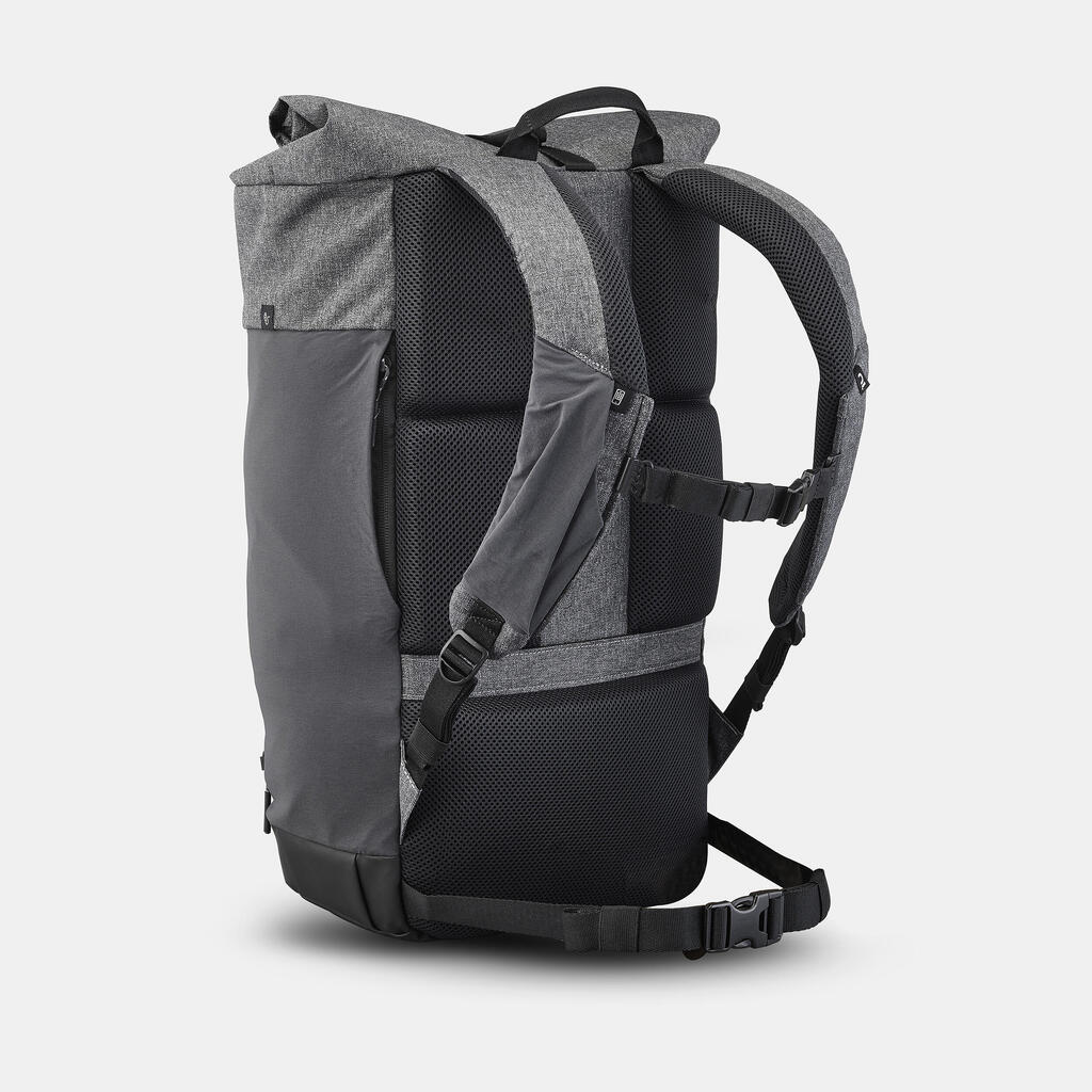 Ruksak za planinarenje NH Escape 500 Rolltop 32 l sivi