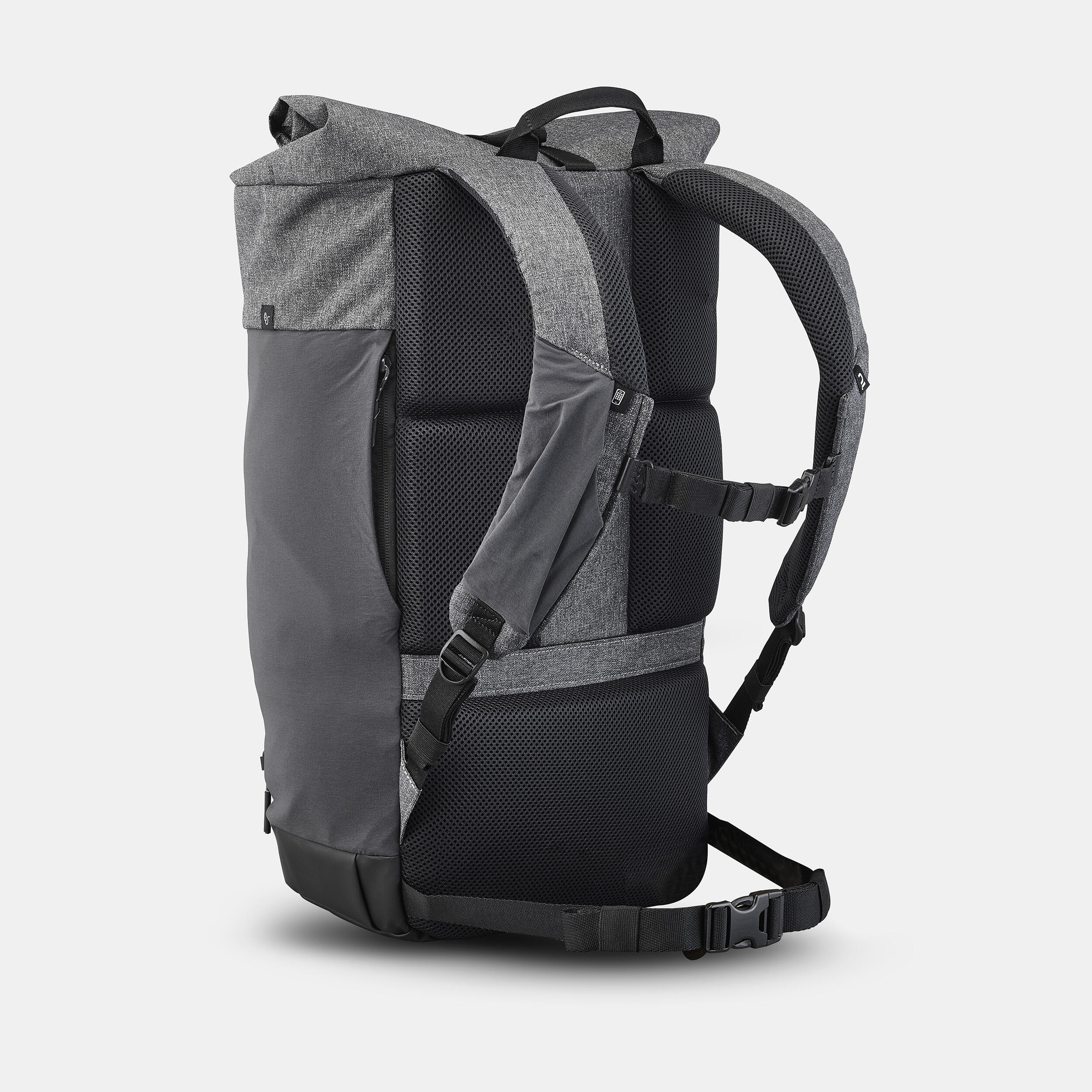 Hiking Backpack 32 L - NH 500 Grey/Black - QUECHUA