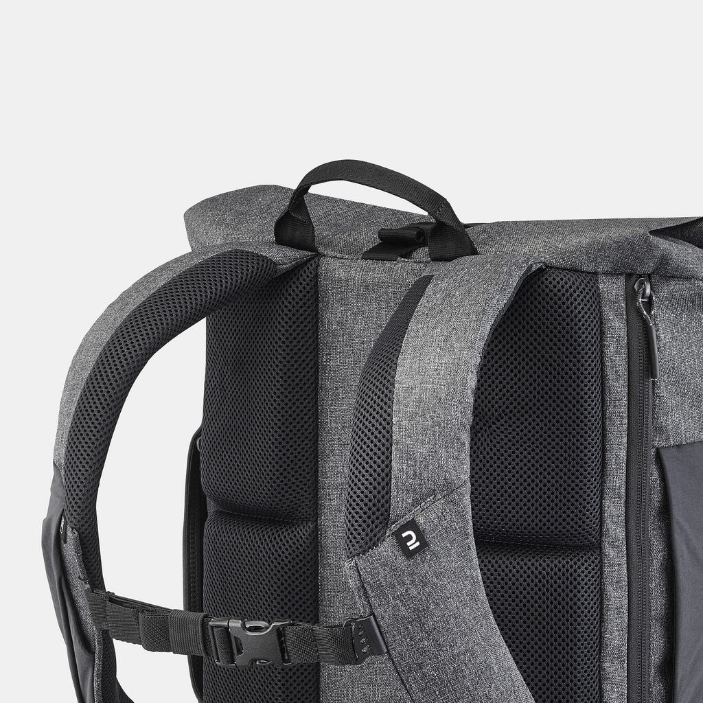 Ruksak za planinarenje NH Escape 500 Rolltop 32 l sivi