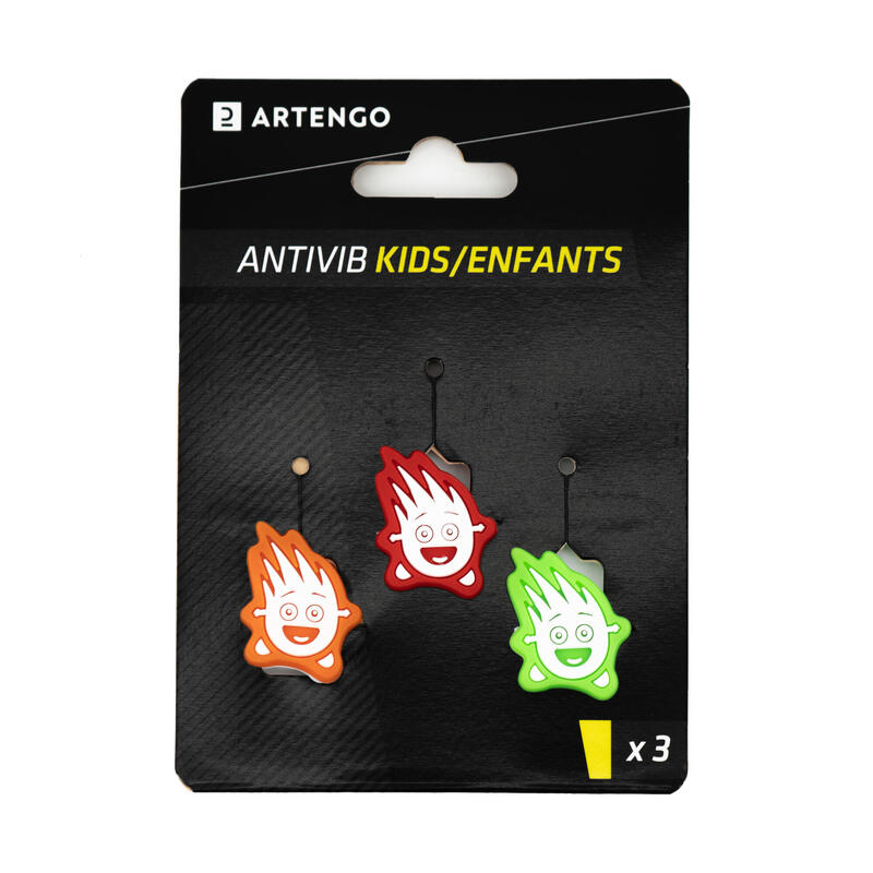ANTIVIBRATEUR ARTENGO KIDS *3 rouge vert orange