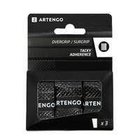 Grepplinda för tennis 3-pack TACKY svart Racketsport - Grepplinda TACKY ARTENGO - Tennis