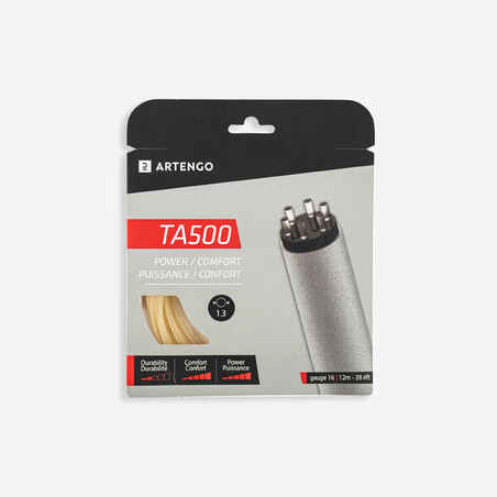 TA 500 Comfort Multifilament Tennis String 1.3 mm - Beige