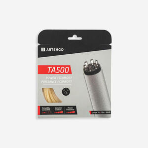 Cordaje de tenis Multifilamento TA 500 Comfort 1,3 mm beige