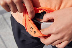 BASIC RUNNING PHONE BELT-ORANGE