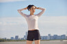 Women's long-sleeved running T-shirt Sun Protect - pink