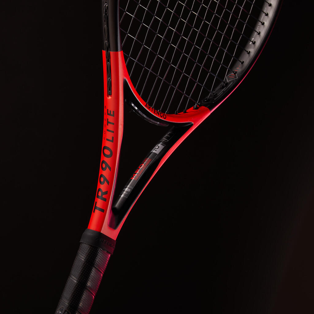 270 g Adult Tennis Racket TR990 Power Lite - Red/Black