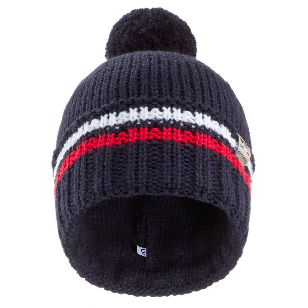 Suaugusiųjų slidinėjimo kepurė „Grand Nord‟,  juoda, balta