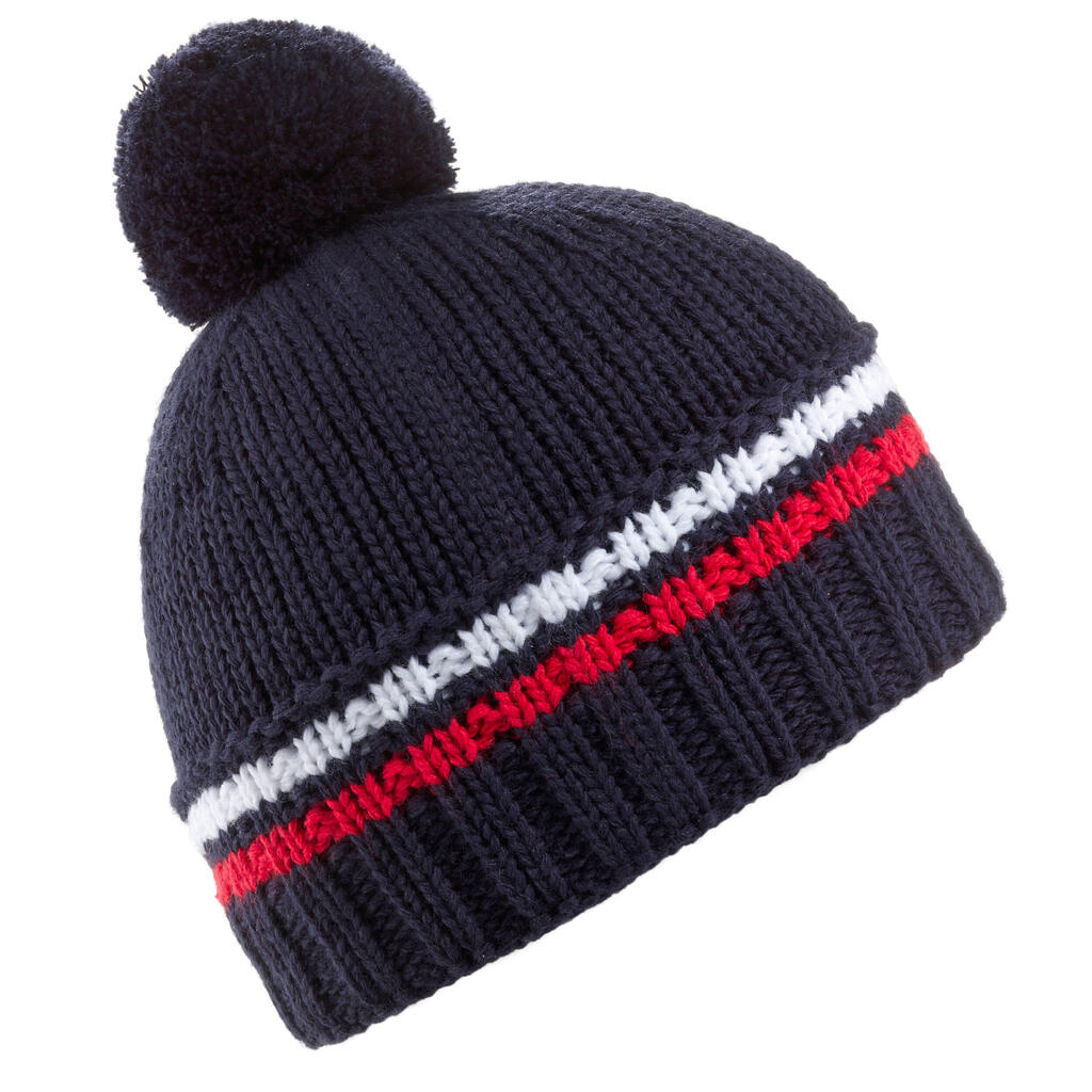 Suaugusiųjų slidinėjimo kepurė „Grand Nord‟,  juoda, balta