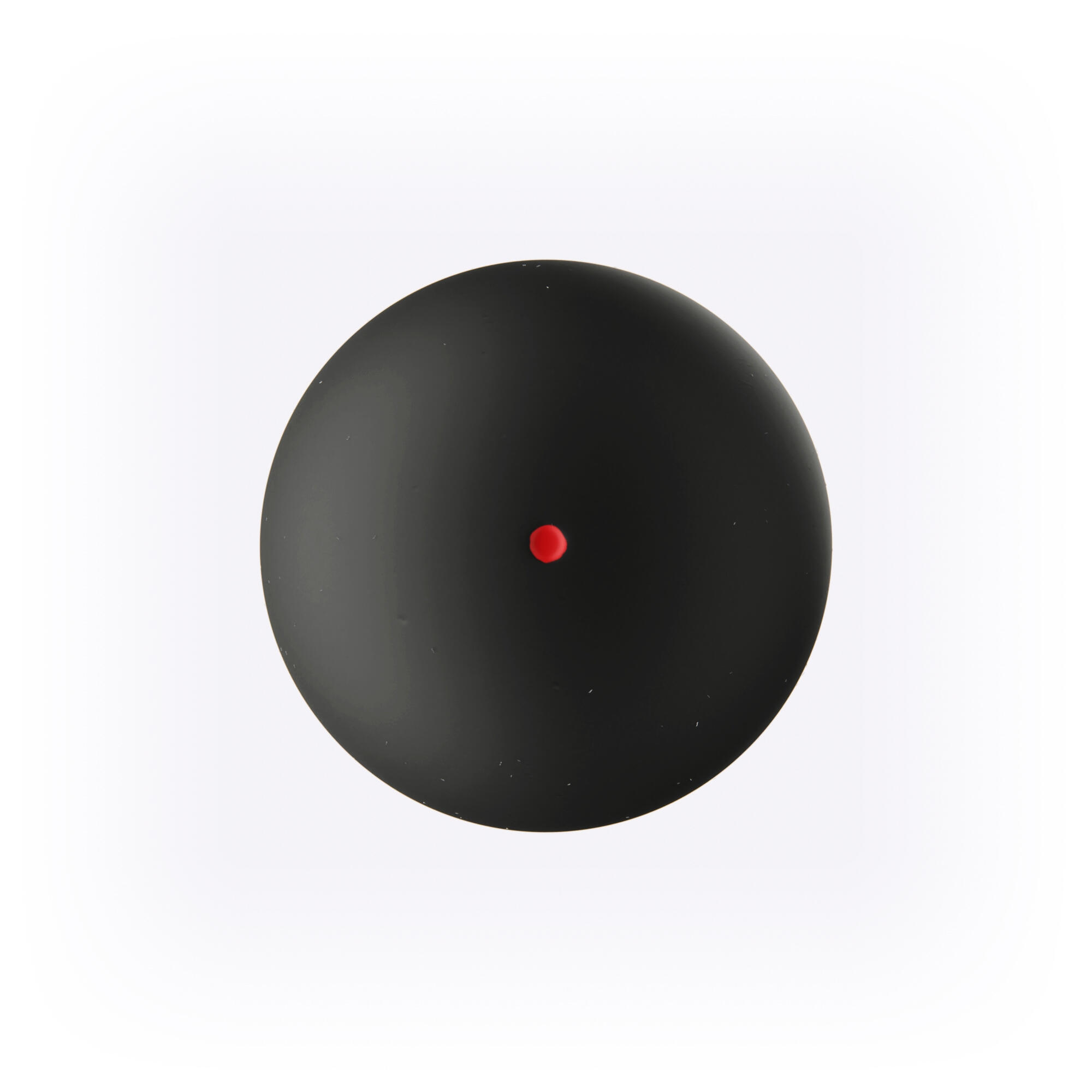 thumbnail image 2 of Single Red Dot Squash Ball - High Bounce Training Ball For Beginners & Competition Play 2 of 14