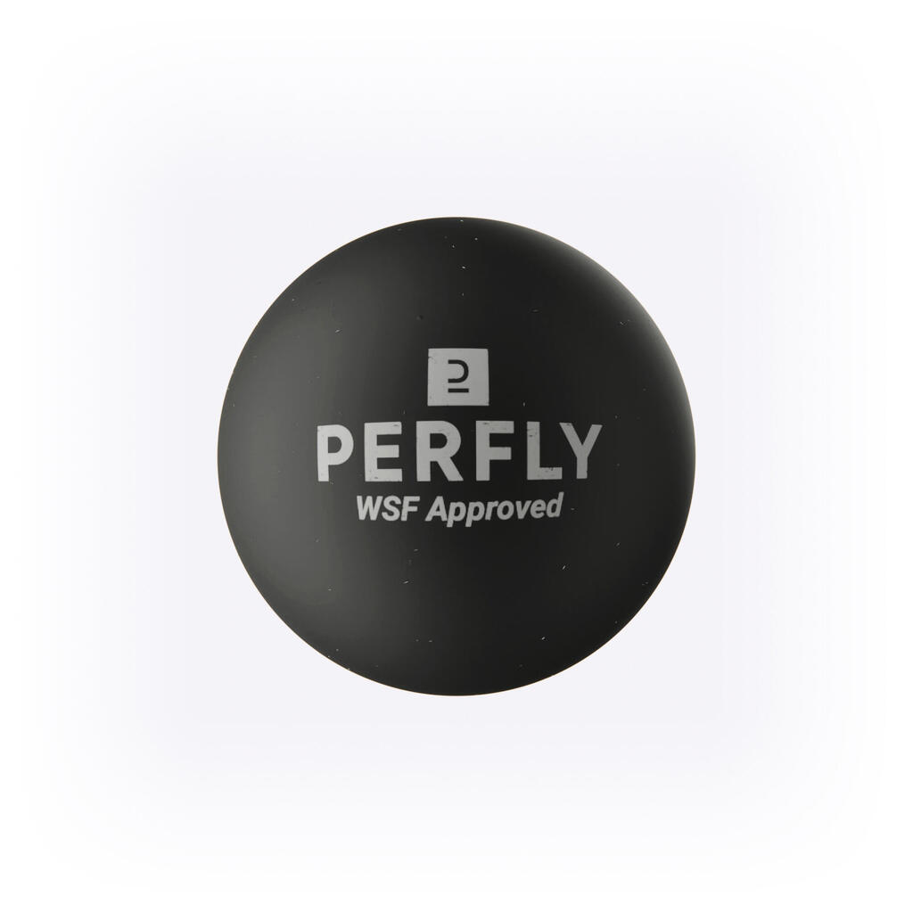 Pelotas de squash doble punto amarillo x2 unidades - Perfly Sb990