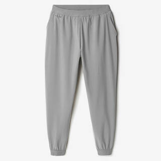 Men Running Trackpants, Quick Dry, Moisture Wicking with Zippered Pocket - Grey