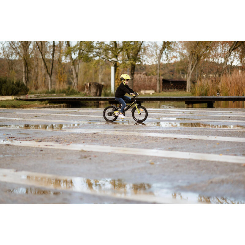 Fiets 16 inch 4-6 jaar 500 Dark Hero