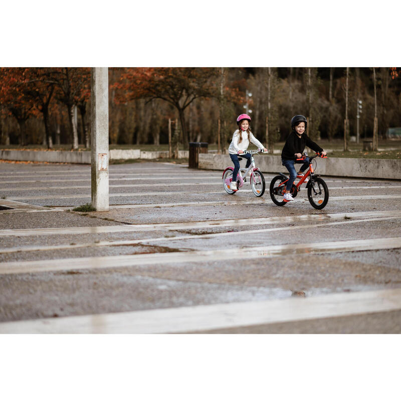 BICICLETA DE CRIANÇA 4-6 ANOS 500 DOCTOGIRL 16 POLEGADAS